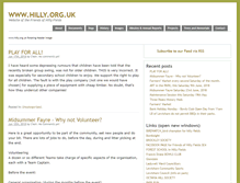 Tablet Screenshot of hilly.org.uk